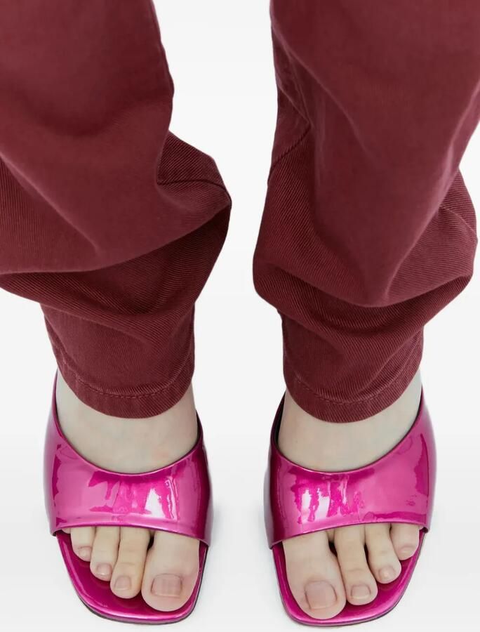 BY FAR Muiltjes met metallic afwerking Roze - Foto 5
