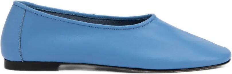 BY FAR Prudence leather ballet flats Blauw - Foto 5