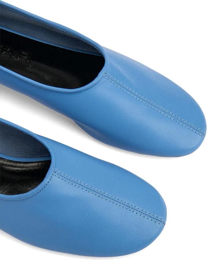 BY FAR Prudence leather ballet flats Blauw - Foto 2