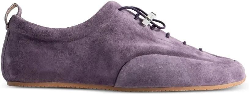 BY FAR Prudent suède sneakers Paars