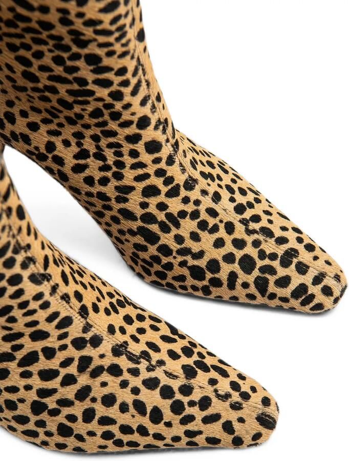 BY FAR Stevie knee-high boots Beige - Foto 2