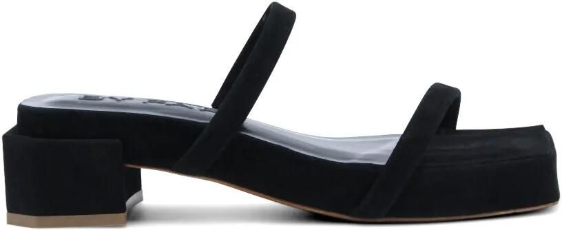 BY FAR Tanya sandalen met bandje Zwart