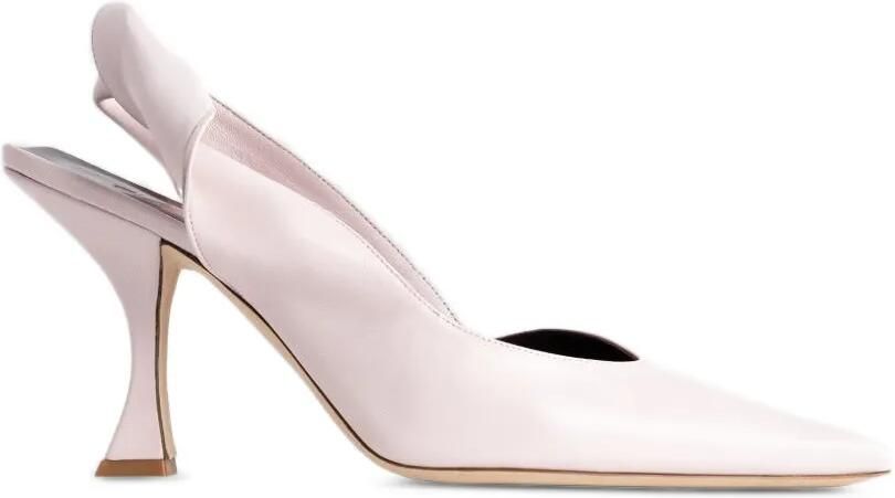 BY FAR Yasha pumps met gedraaid bandje Roze