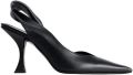 BY FAR Yasha pumps met gedraaid bandje Zwart - Zwart