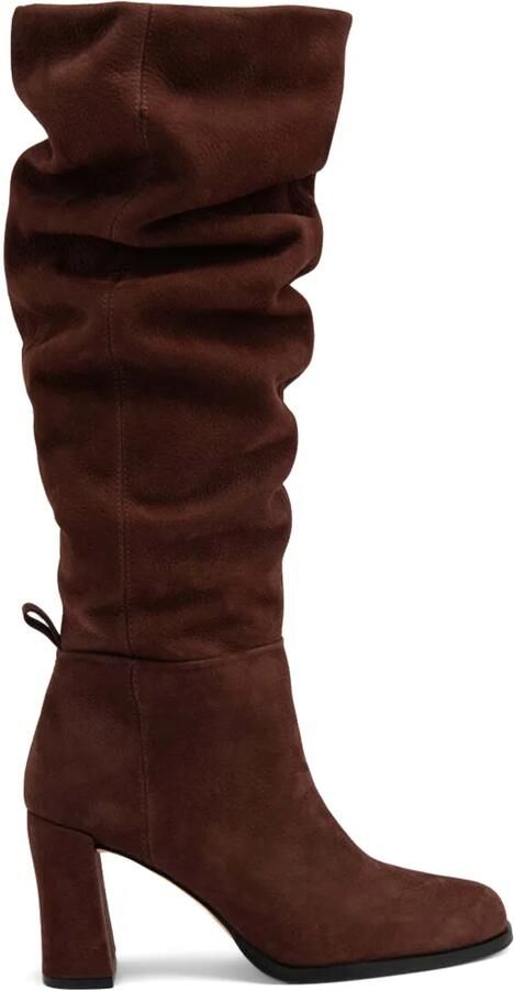 BY FAR Zoe slouchy knee-high boots Bruin