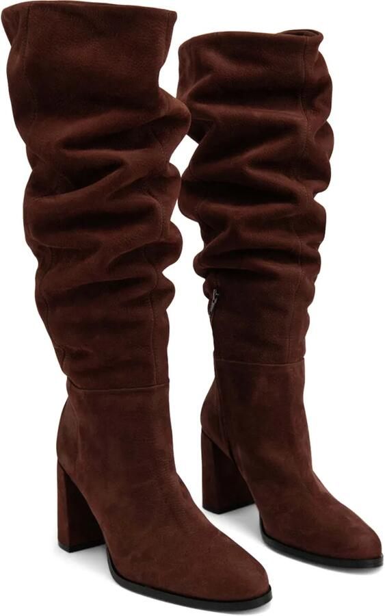 BY FAR Zoe slouchy knee-high boots Bruin - Foto 3