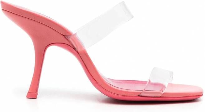 Dames BY FAR Ada Muiltjes Met Lammy Bandje in het Roze Dames Schoenen voor  voor Hakken voor Muiltjes allware.com.br