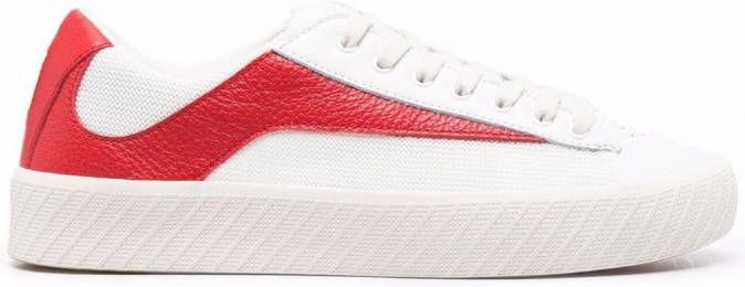 BY FAR Sneakers met contrasterend vlak Wit