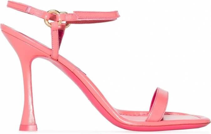 BY FAR Mia sandalen Roze