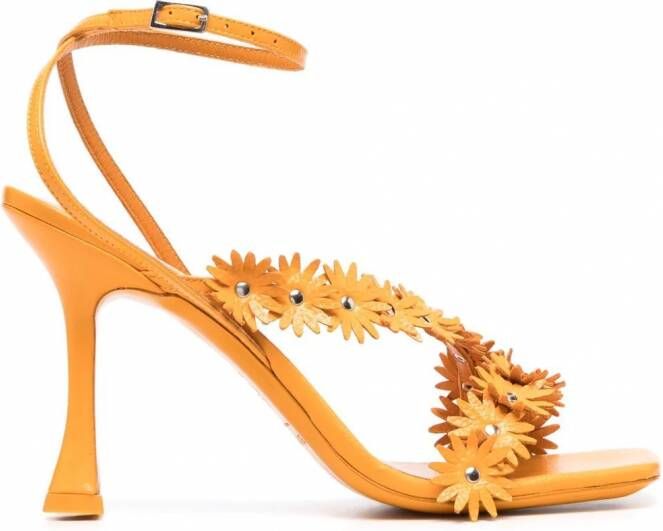 Dames Schoenen voor voor Hakken voor Sandalen met hak SORELLE PEREGO Sandalen in het Oranje 