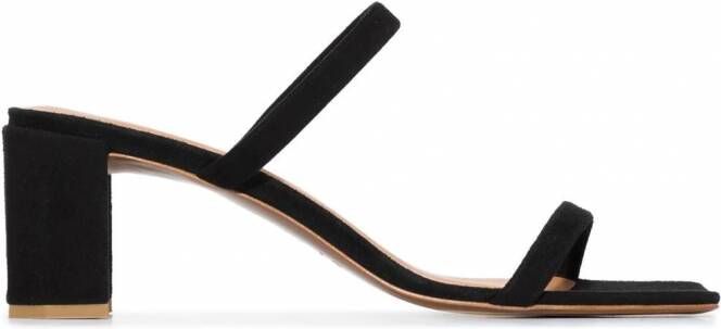 BY FAR Tanya sandalen Zwart