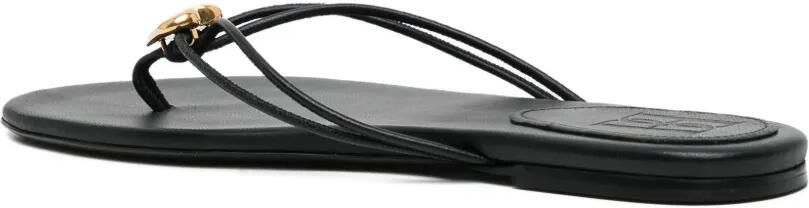 By Malene Birger Natta sandalen met hart Zwart - Foto 4