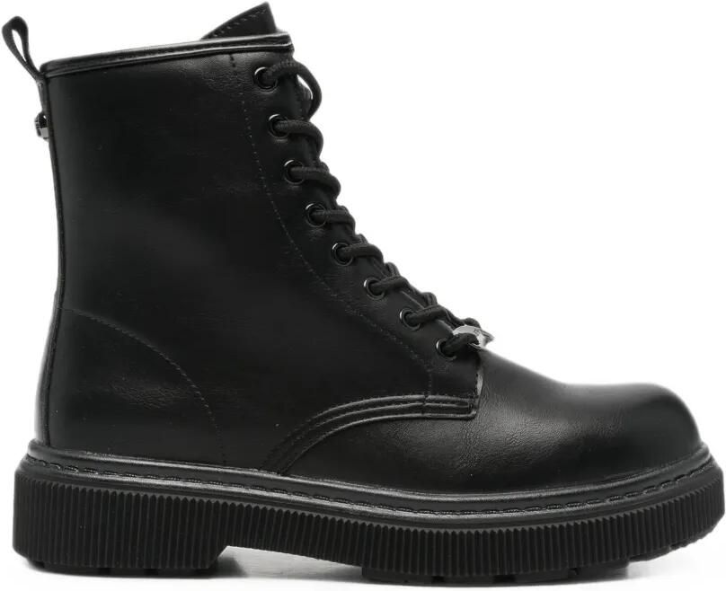 CAFèNOIR lace-up ankle boots Zwart