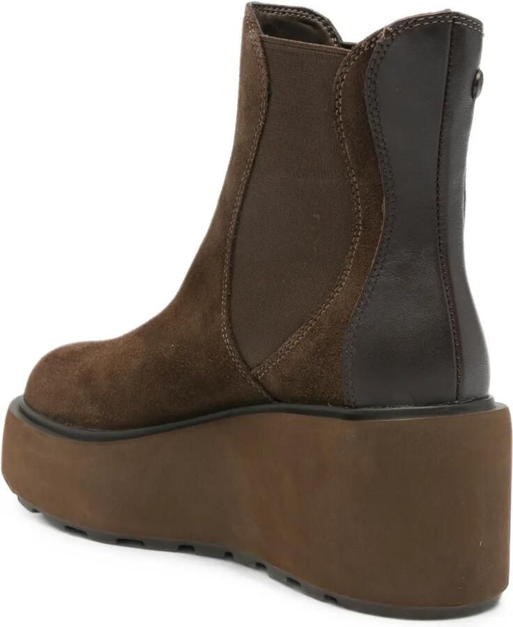 CAFèNOIR wedge Chelsea boots Bruin - Foto 2