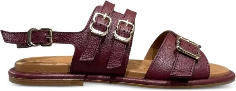 CALCE Santa Cruz sandalen met gespsluiting Rood - Foto 5