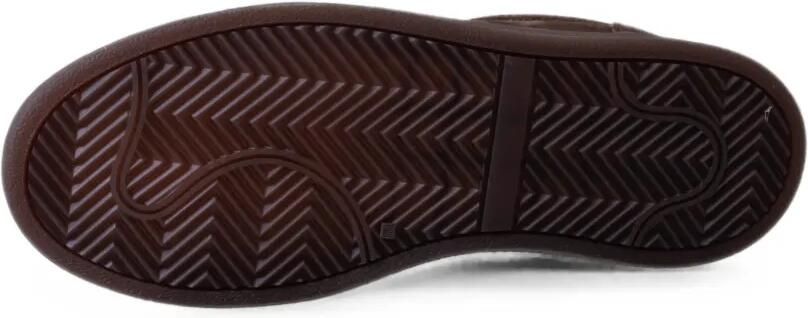 CALCE Suède low-top sneakers met vlakken Bruin - Foto 5