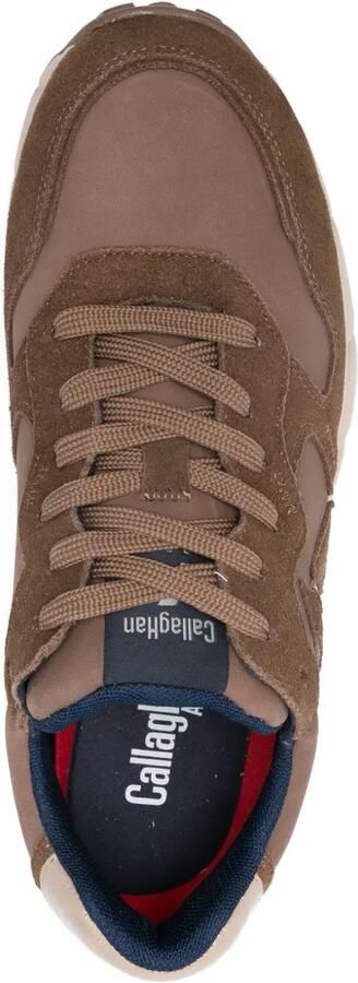 Callaghan Leren sneakers Bruin - Foto 4