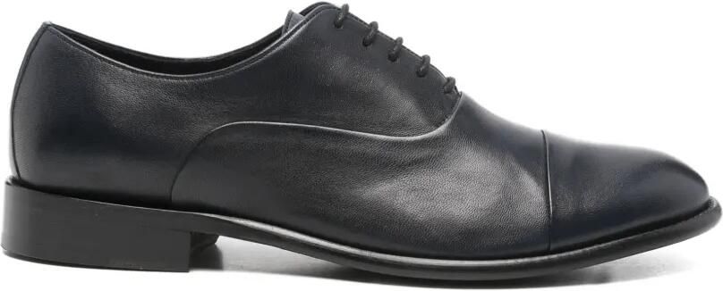 CALPIERRE Leren Oxford veterschoenen Blauw