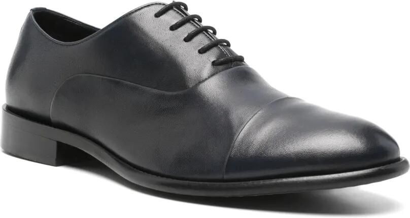 CALPIERRE Leren Oxford veterschoenen Blauw - Foto 2