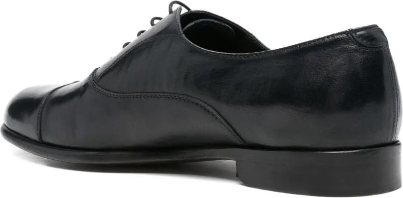 CALPIERRE Oxford schoenen met bewerkte neus Blauw