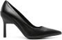 Calvin Klein Pumps met puntige neus Zwart - Thumbnail 1