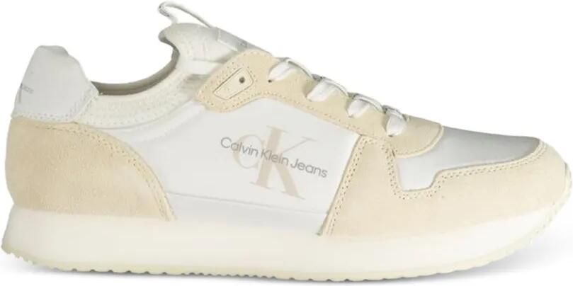 Calvin Klein Arya sneakers met vlakken Wit