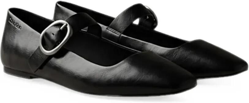 Calvin Klein Ballerina's met gespsluiting Zwart - Foto 3