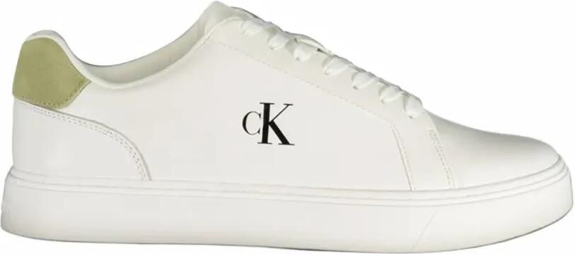 Calvin Klein Baseline Signature logo-print sneakers Wit