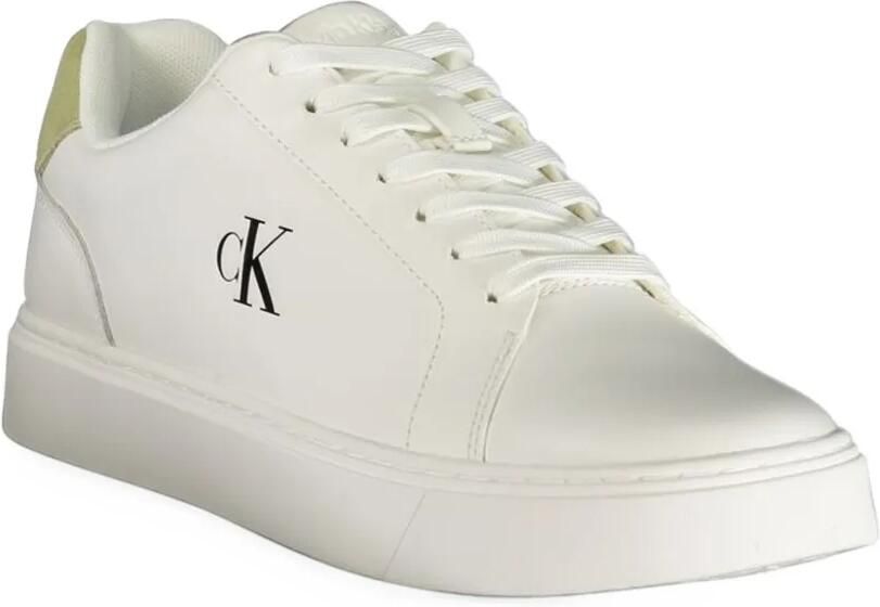 Calvin Klein Baseline Signature logo-print sneakers Wit - Foto 2