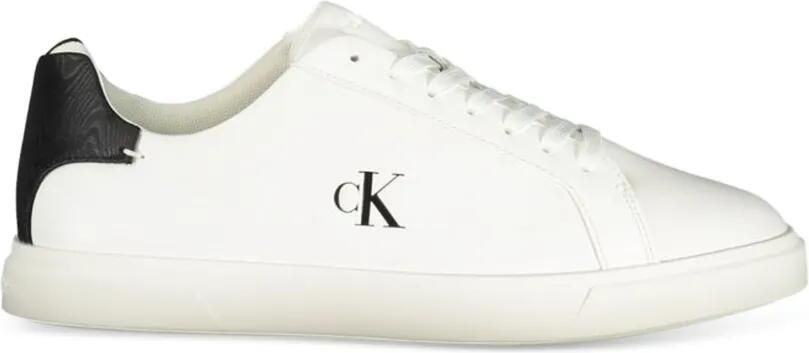 Calvin Klein Brooke logo-print sneakers Wit