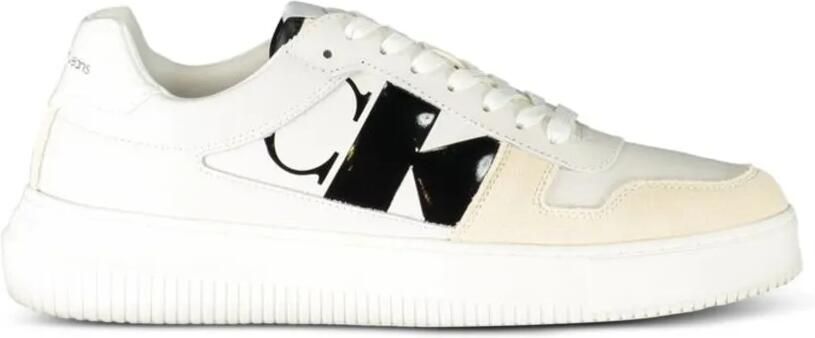Calvin Klein Chunky Cupsole logopatch sneakers Wit