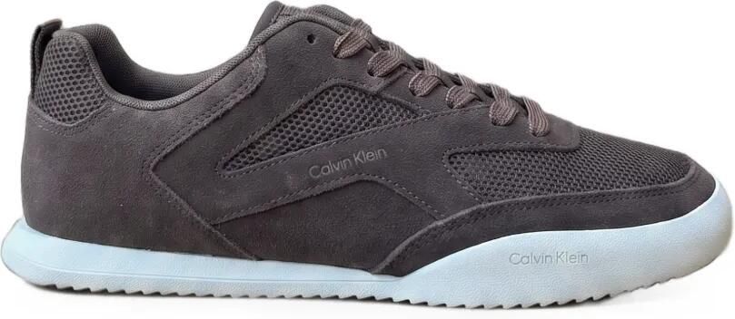 Calvin Klein CK KAYLA sneakers met mesh vlakken en logoprint Bruin