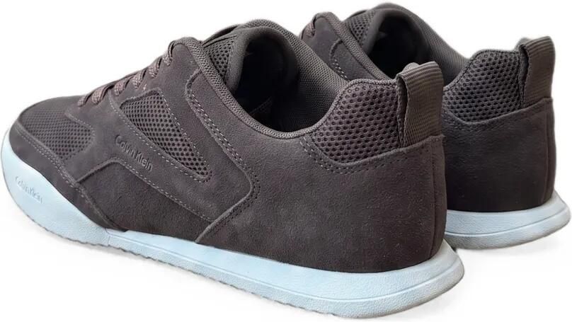 Calvin Klein CK KAYLA sneakers met mesh vlakken en logoprint Bruin - Foto 4
