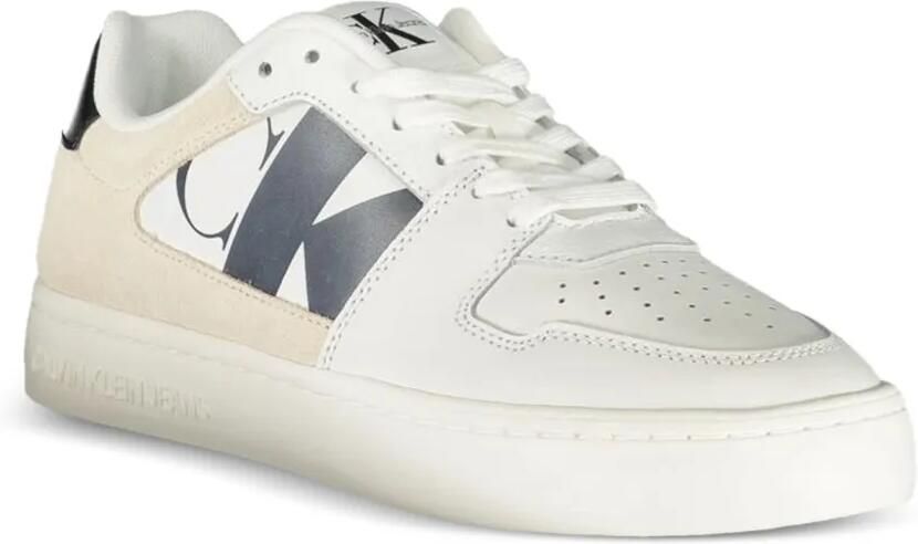 Calvin Klein Court sneakers met logoprint Wit - Foto 3