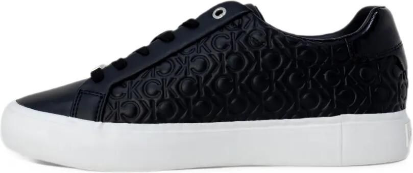 Calvin Klein Emory embossed-logo sneakers Zwart - Foto 2