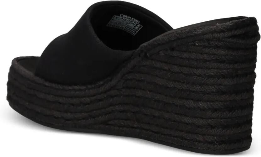Calvin Klein Espadrilles met logoplakkaat Zwart - Foto 3