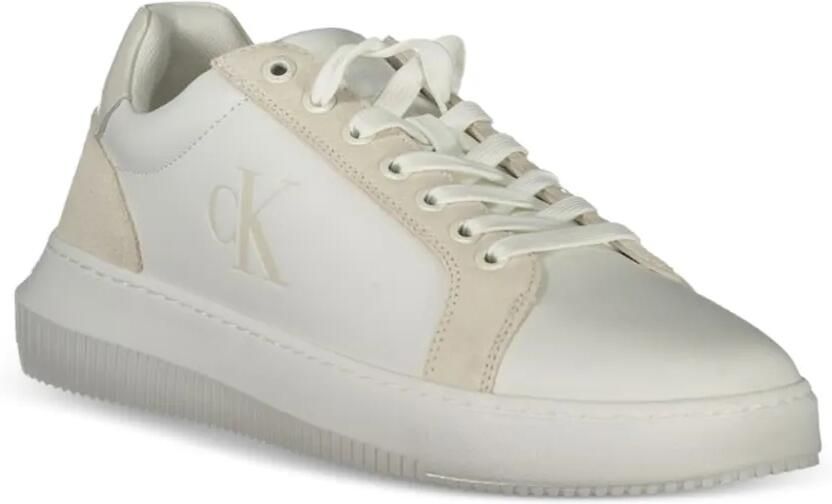 Calvin Klein Fairfax sneakers met vlakken Wit