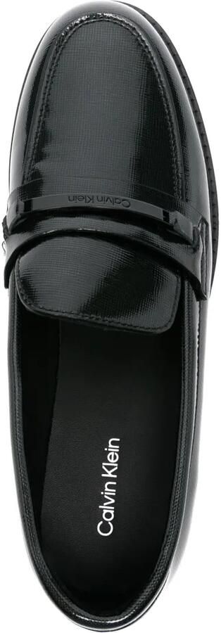 Calvin Klein Gelakte loafers Zwart - Foto 4