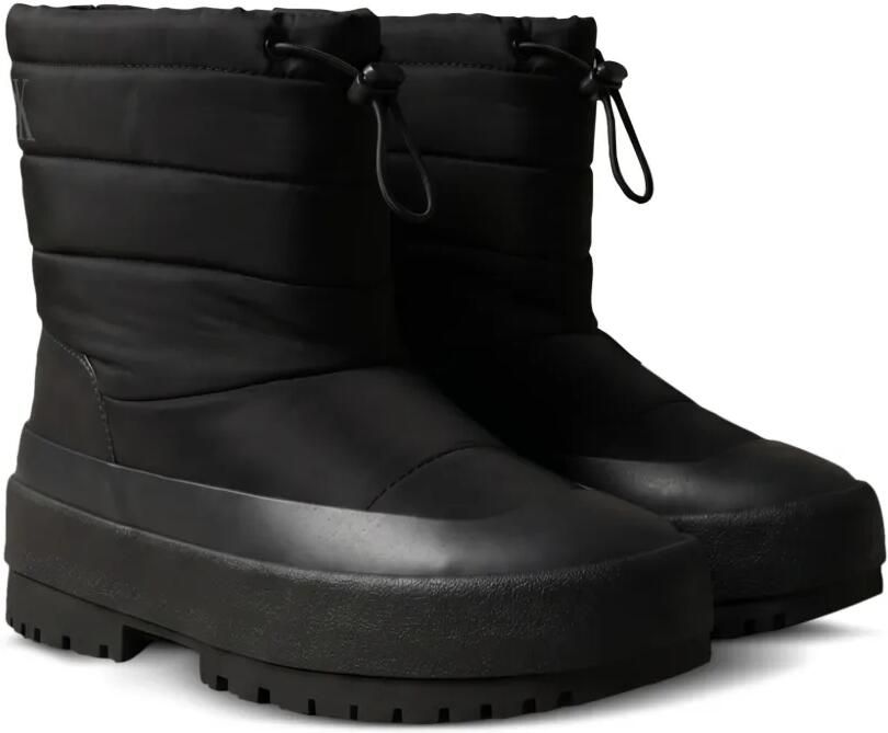 Calvin Klein Gewatteerde regenlaarzen met trekkoord Zwart - Foto 4