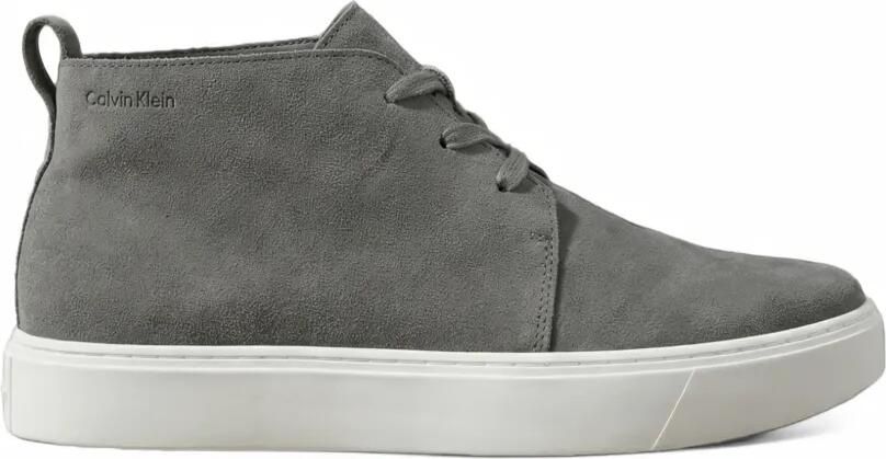 Calvin Klein Hybrid Cupsole suède desert boots Grijs