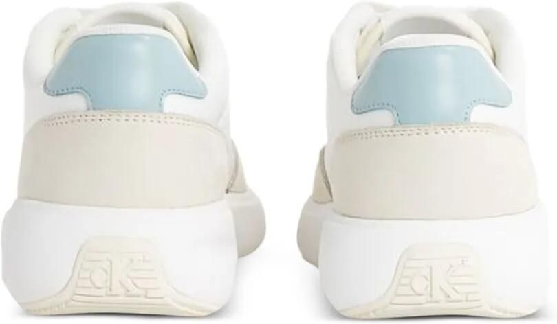 Calvin Klein Jeans Sneakers met logoprint en vlakken Wit - Foto 4