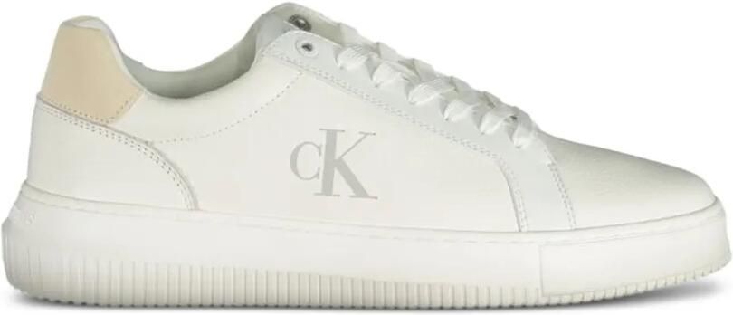 Calvin Klein Jeans Sneakers met logoprint Wit