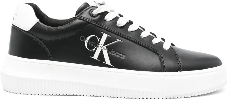 Calvin Klein Jeans Sneakers met logoprint Zwart