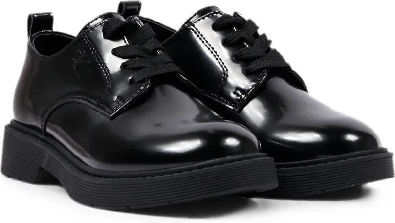 Calvin Klein Kids Leren Oxford veterschoenen Zwart - Foto 2