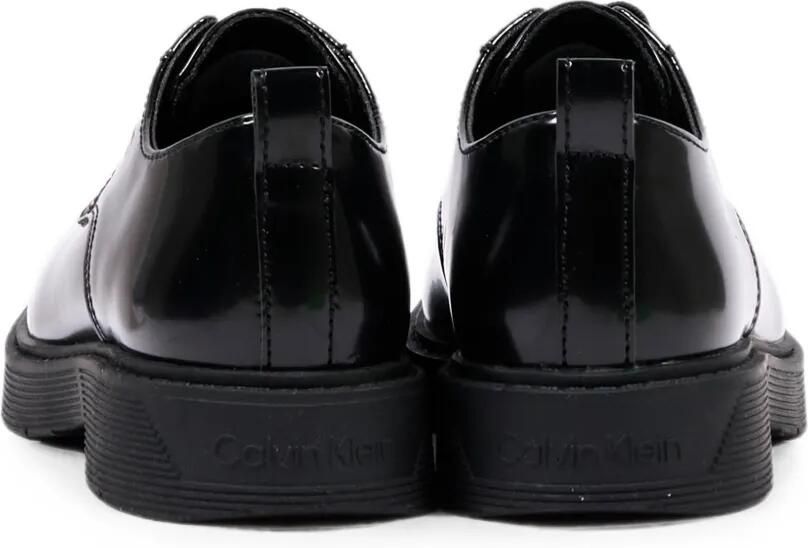 Calvin Klein Kids Leren Oxford veterschoenen Zwart - Foto 3