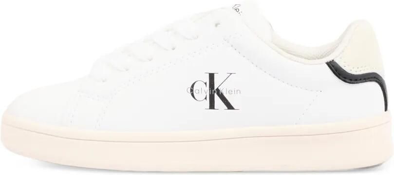 Calvin Klein Kids Leren sneakers met logoprint Wit - Foto 5