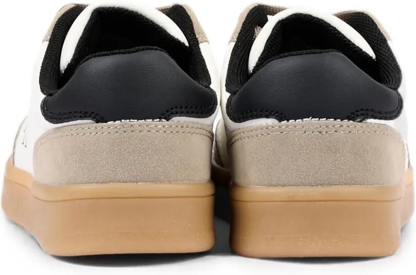 Calvin Klein Kids Leren sneakers met logoprint Wit - Foto 3