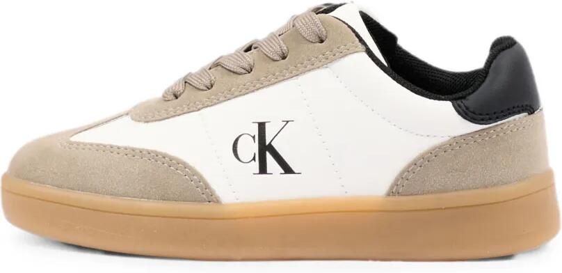 Calvin Klein Kids Leren sneakers met logoprint Wit - Foto 5