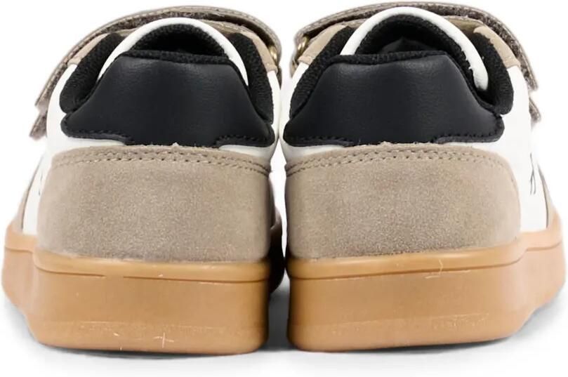 Calvin Klein Kids Leren sneakers Wit