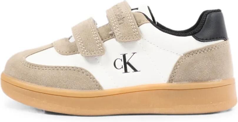 Calvin Klein Kids Leren sneakers Wit - Foto 2